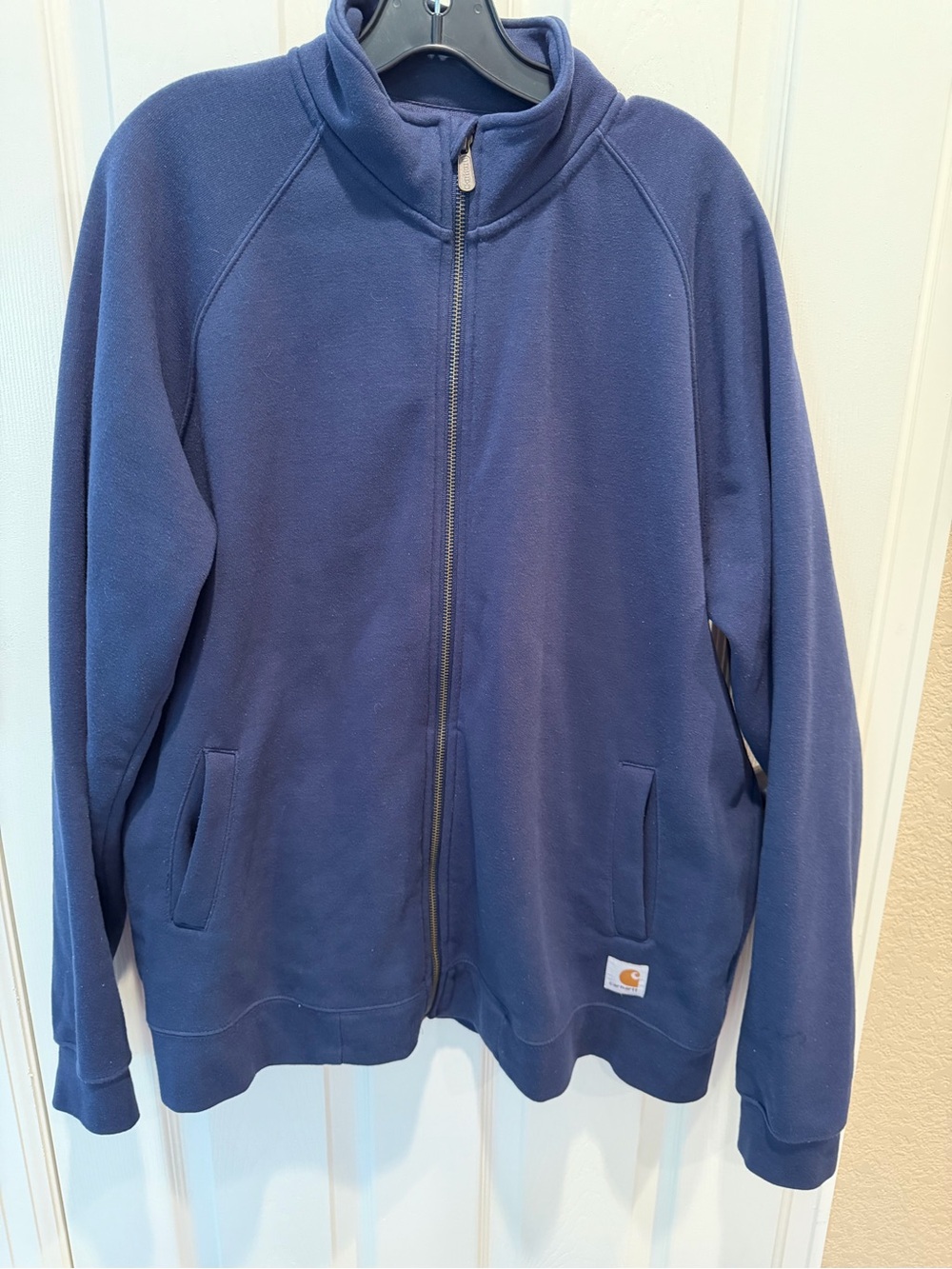 Carhartt K350 Men’s XL Blue Full-Zip Lightweight Jacket